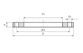 Shandong Hyupshin Flanges Co., Ltd, UNI2276 PN6 Flanges