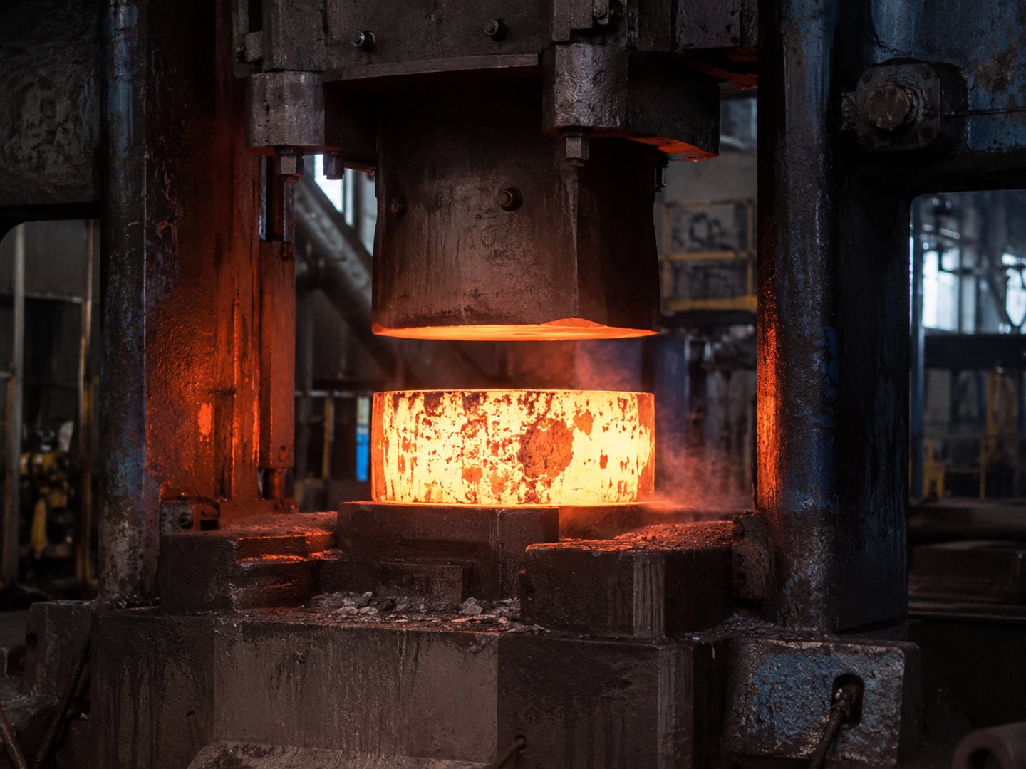 Forging route for steel flange production
