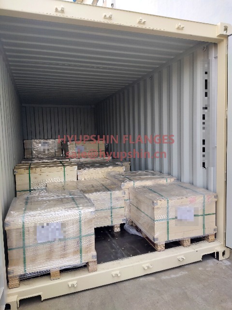 Flanges shipment on September 10, 2026