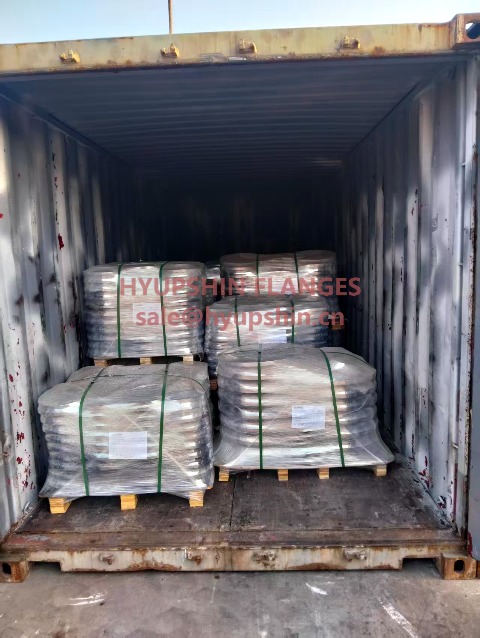 Flanges shipment on July 10, 2026