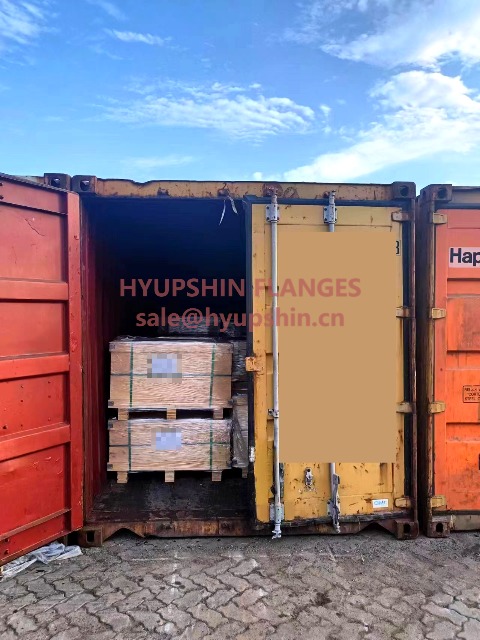 Flanges shipment on September 4, 2026