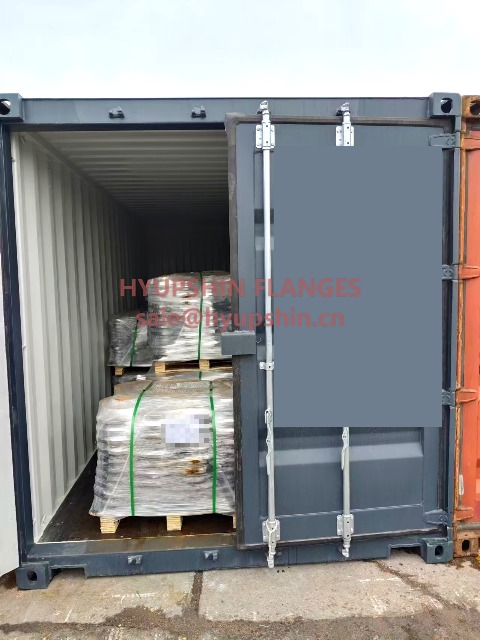 Flanges shipment on July 28, 2026