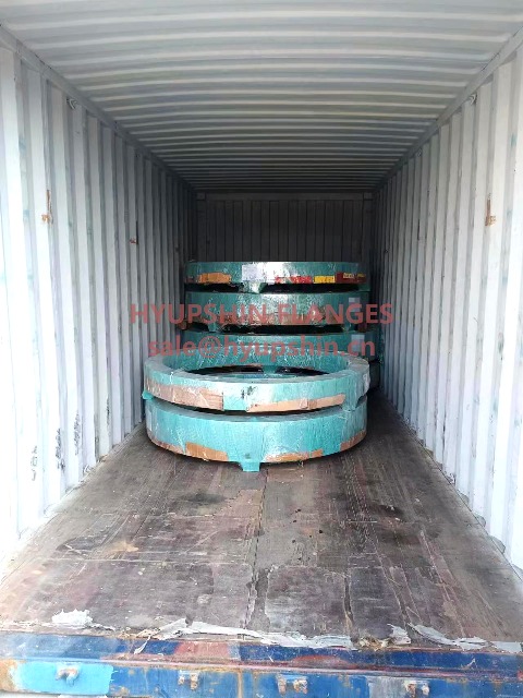 Flanges shipment on September 6, 2026