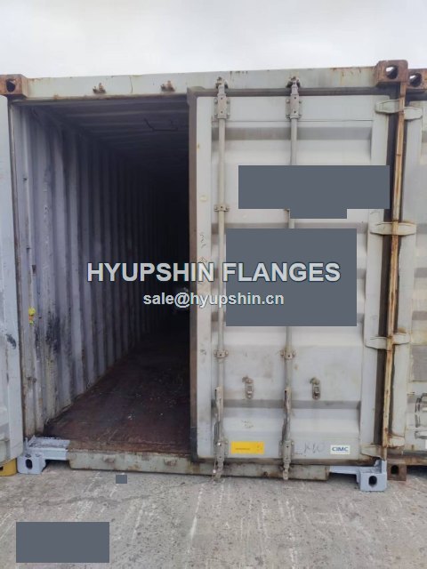Flanges shipment on October 7, 2026