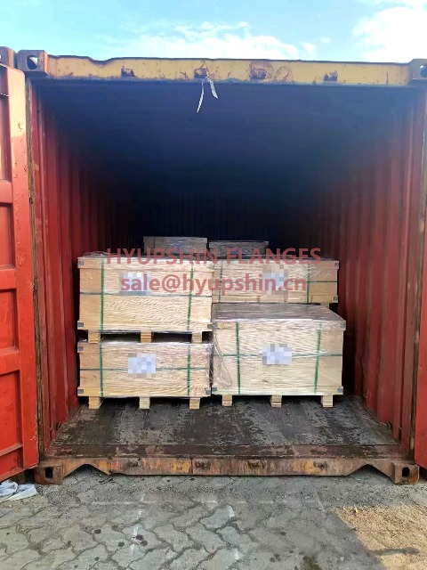 Flanges shipment on September 4, 2026