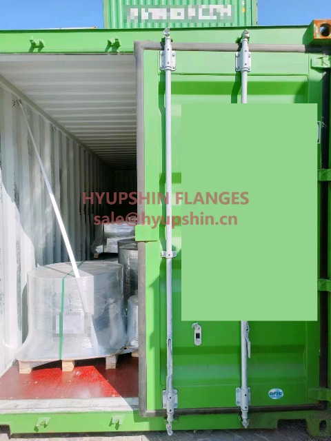 Flanges shipment on August 18, 2026