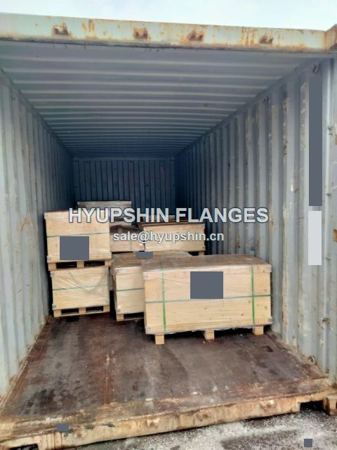 Flanges shipment on September 21, 2026