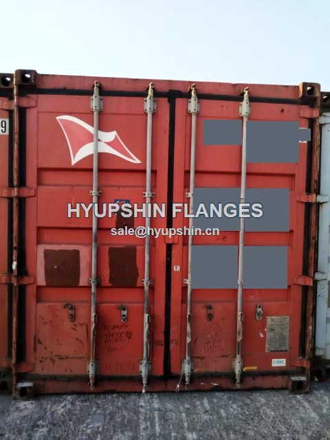 Flanges shipment on October 3, 2026