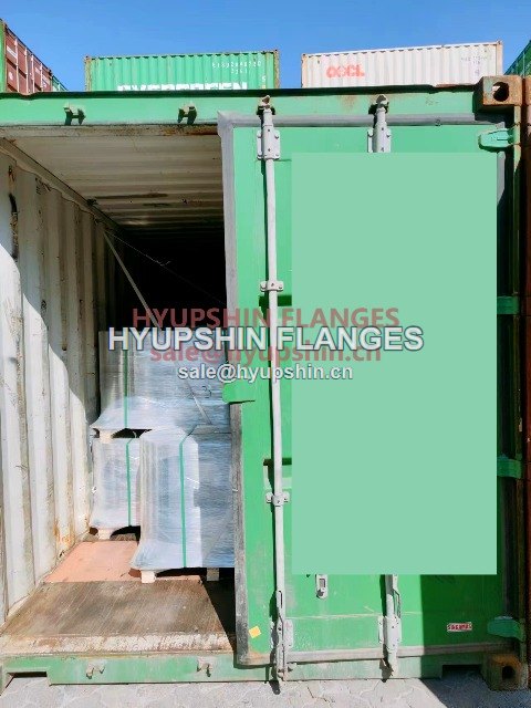 Flanges shipment on August 24, 2026