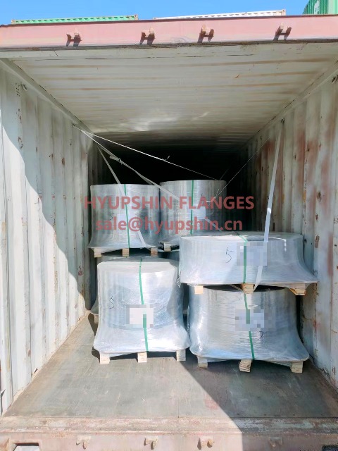 Flanges shipment on August 21, 2026