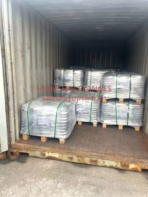 Expedição de flanges em 10 junho 2026