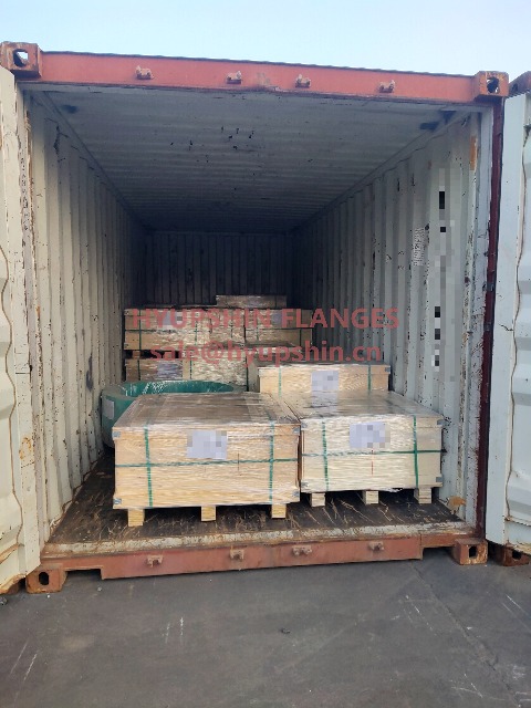 Flanges shipment on August 4, 2026